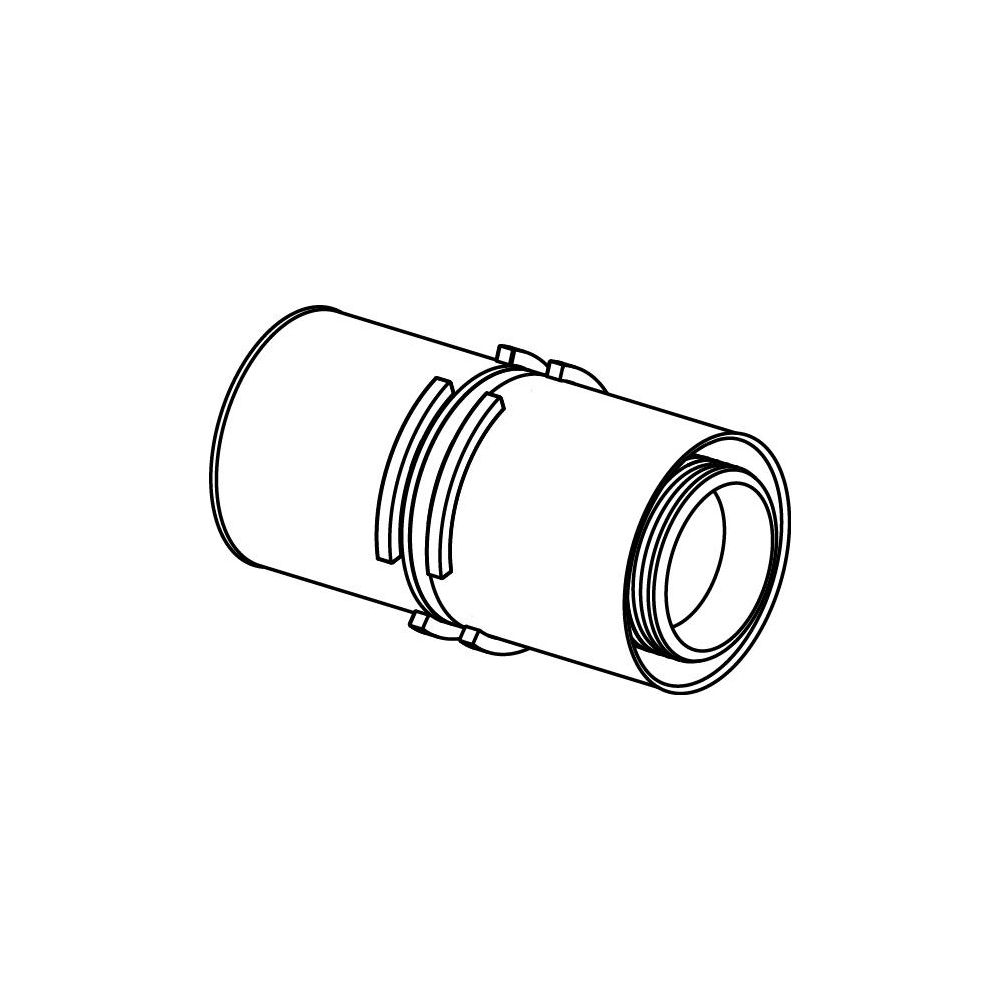 Uponor S-Press Kupplung, 50x50mm, 1046935... UPONOR-1046935 4021598114326 (Abb. 2)