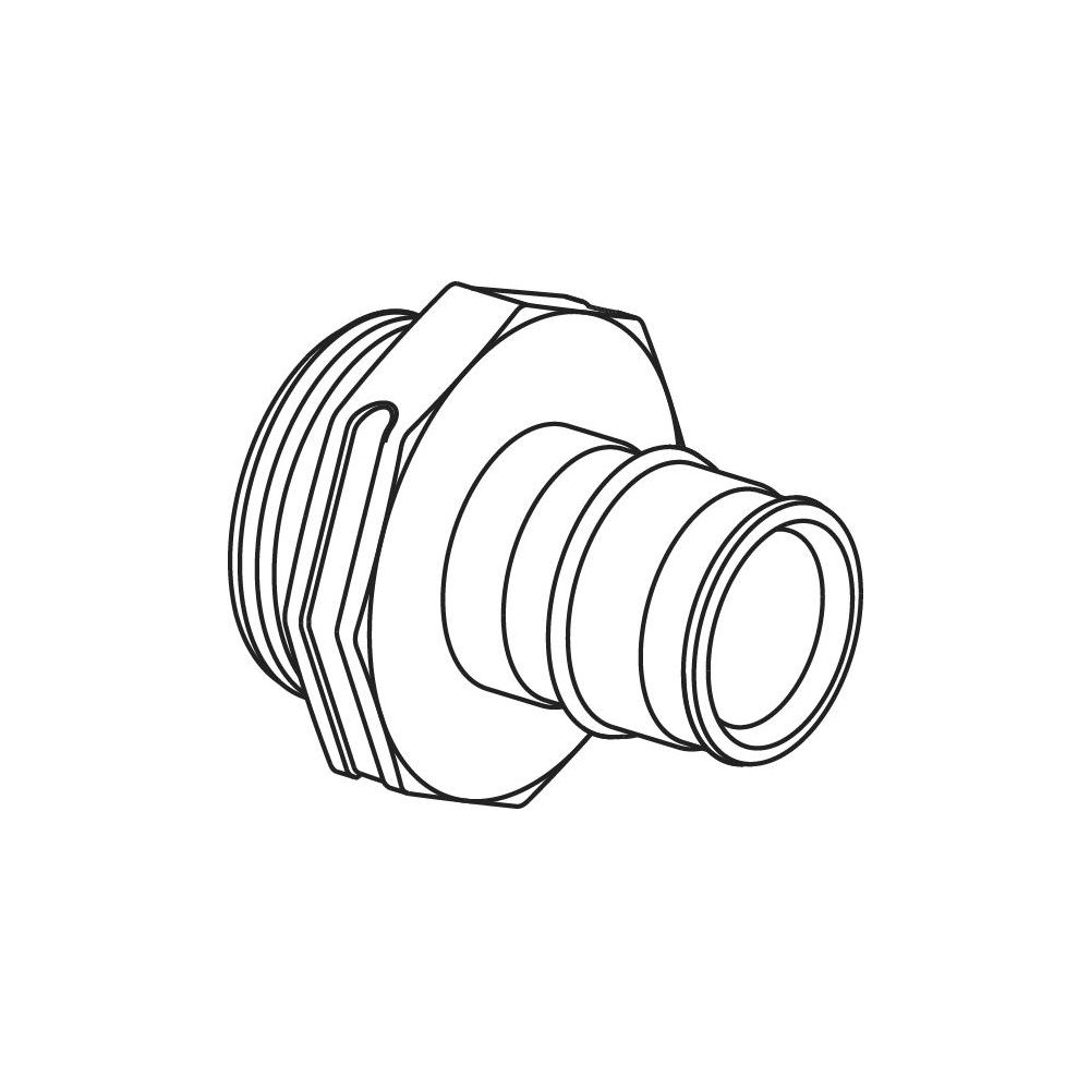 Uponor Q&E Übergangsnippel PL W 32-G1"MT... UPONOR-1008730 7331541174503 (Abb. 2)