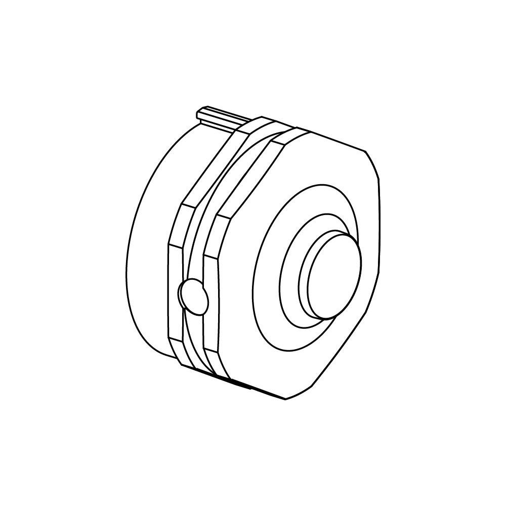 Uponor Aqua Plus Endkappe PPM, 1" FT, 1048004... UPONOR-1048004 6414905201068 (Abb. 2)