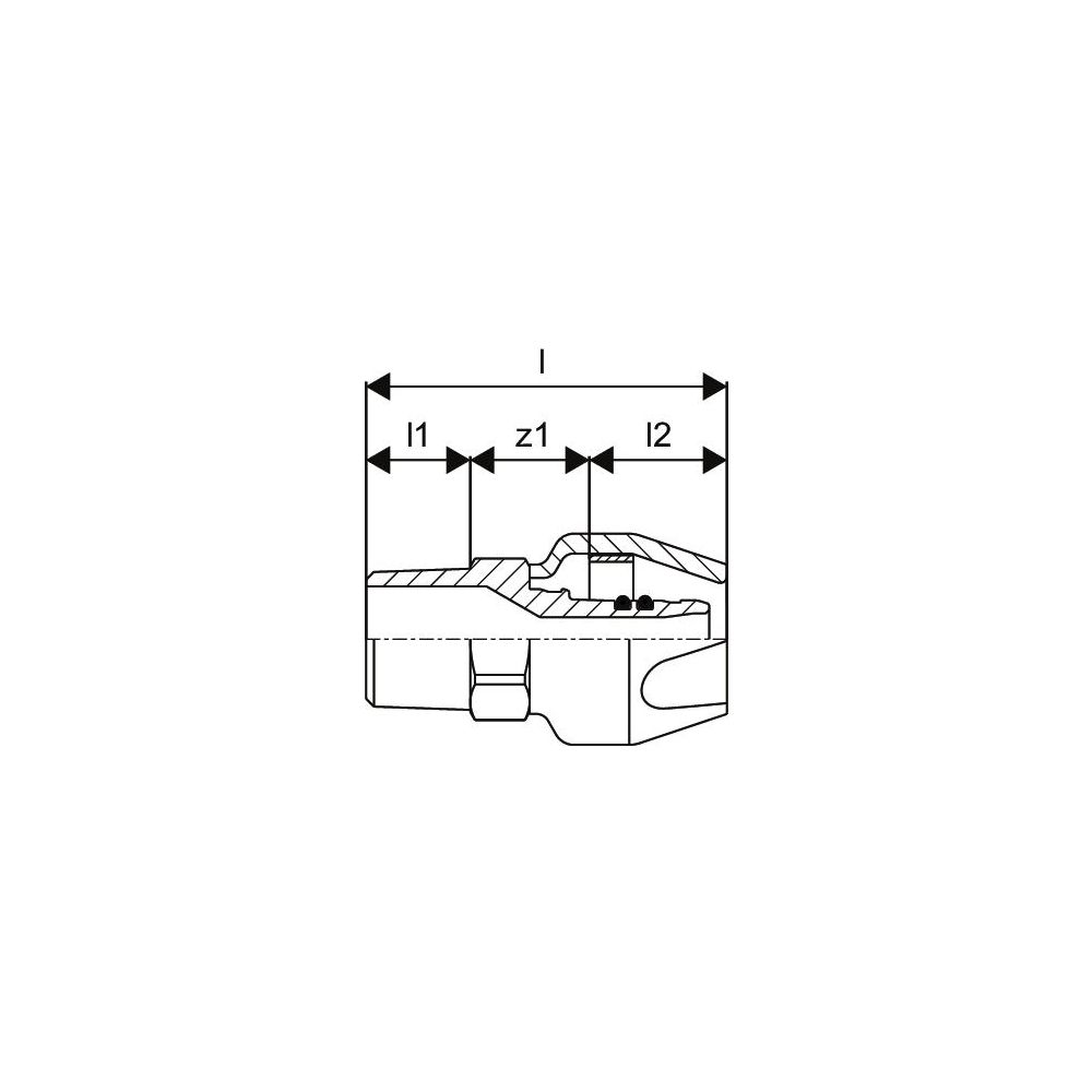 Uponor RTM Übergangsnippel 25-R1"MT... UPONOR-1048570 4021598116382 (Abb. 3)