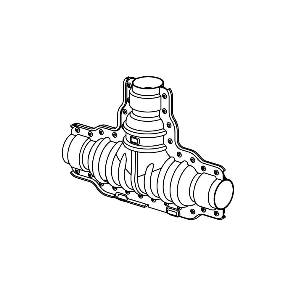 Uponor Ecoflex T-Isoliersatz, 140/90/68mm, 1060986... UPONOR-1060986 6414905202690 (Abb. 2)