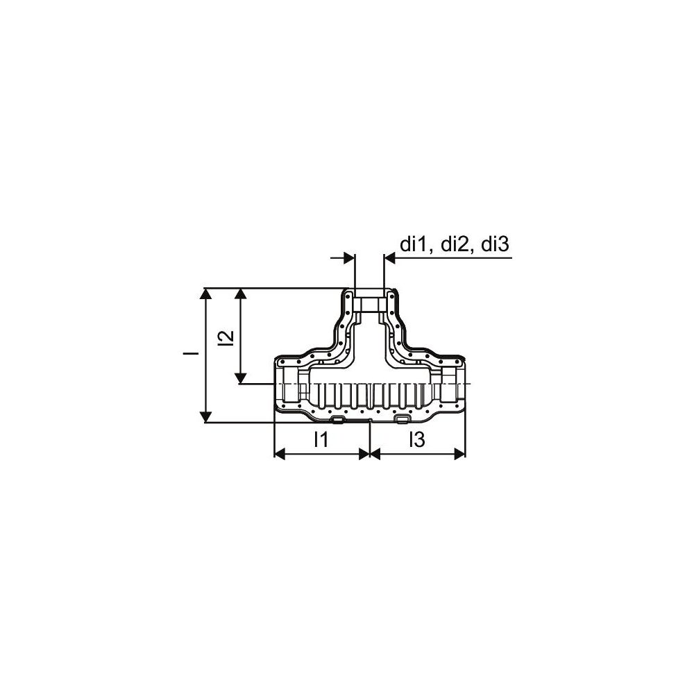 Uponor Ecoflex Supra Plus T-Set, 200/175/140mm, 1061642... UPONOR-1061642 6414905202850 (Abb. 3)