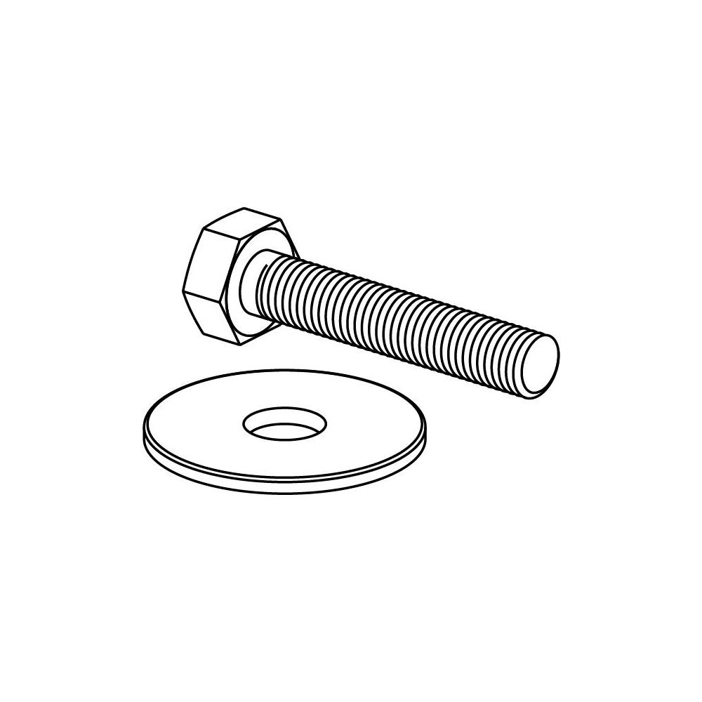 Uponor Ecoflex Schrauben-Set, M6x30, 1060995... UPONOR-1060995 6414905202805 (Abb. 2)