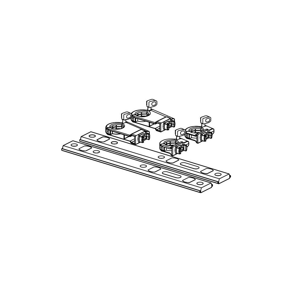 Uponor Aqua Plus Verteiler-Wandhalterung M7, 3/4" , 1063469... UPONOR-1063469 4021598124790 (Abb. 2)