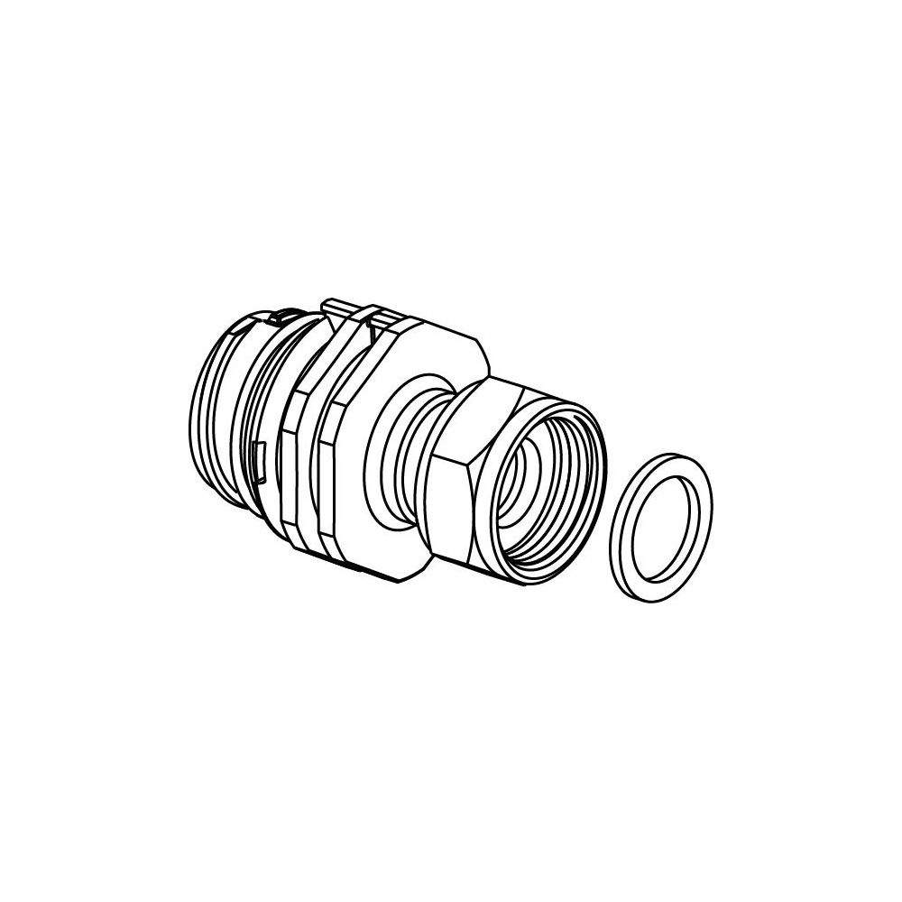 Uponor Aqua Plus MT-Übergang IG SN PPM, 1" MT-G 3/4" SN... UPONOR-1063785 6414905203321 (Abb. 2)