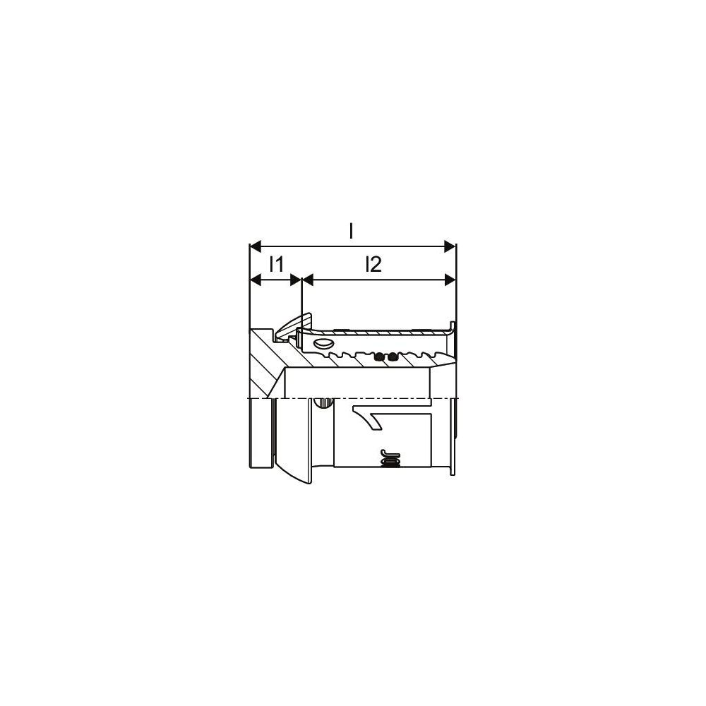 Uponor S-Press Plus Endstück d. 16mm, 1070621... UPONOR-1070621 6414905219414 (Abb. 3)