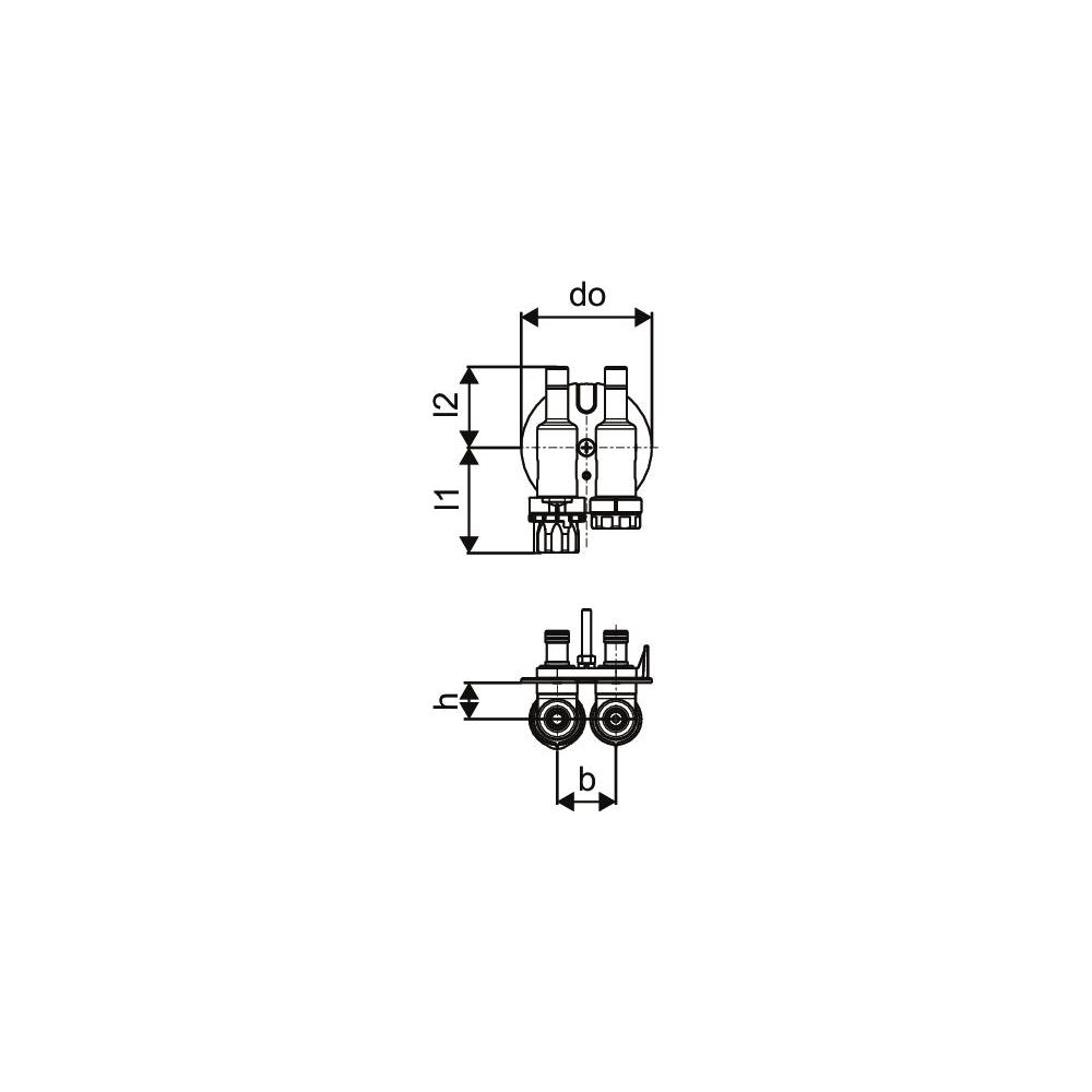 Uponor Contec Adapterstecker T2 SV, 1078344... UPONOR-1078344 4021598130548 (Abb. 3)