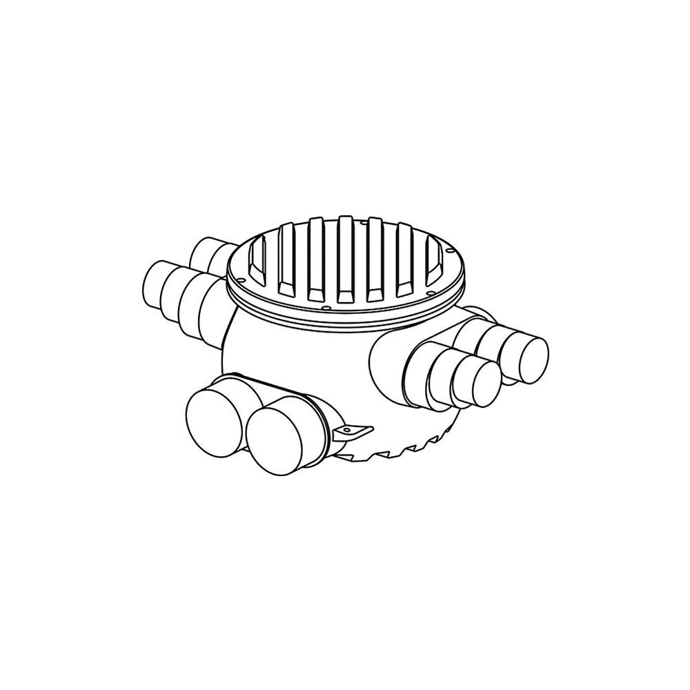 Uponor Ecoflex Schacht, 4x250 x 4x140/175/200, 1084577... UPONOR-1084577 4021598132405 (Abb. 2)