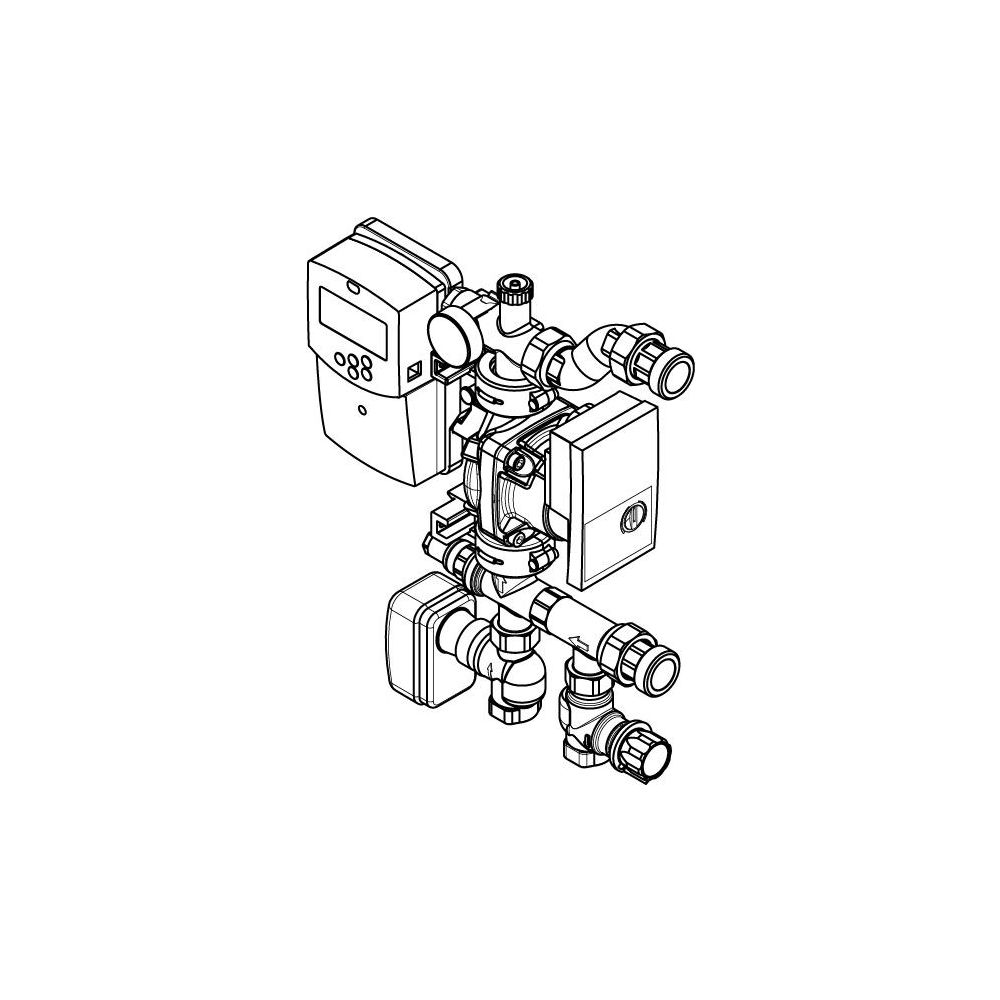Uponor Fluvia Move Pumpengruppe, Push-23-A-AC, 1085008... UPONOR-1085008 4021598133105 (Abb. 2)