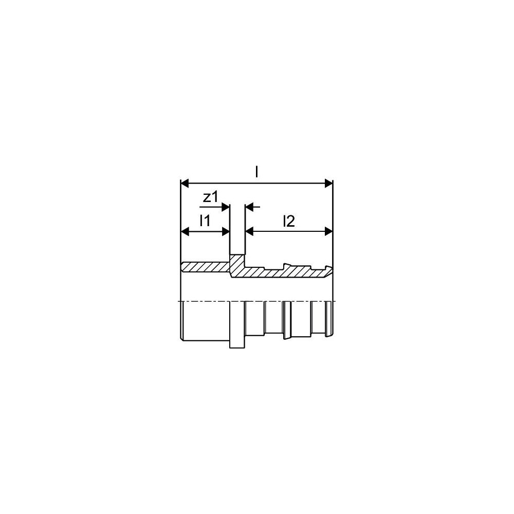 Uponor Q und E Löt-Übergang PL, 20mm x 15CU, 1023041... UPONOR-1023041 7331541032841 (Abb. 3)
