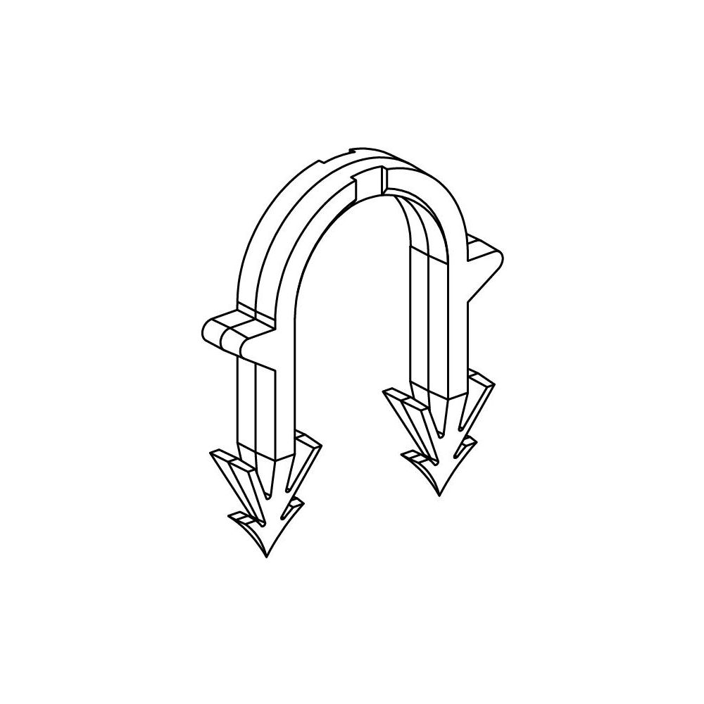 Uponor Tacker-Nadel, 14-20mm, H 40mm, 1086529... UPONOR-1086529 4021598134751 (Abb. 2)