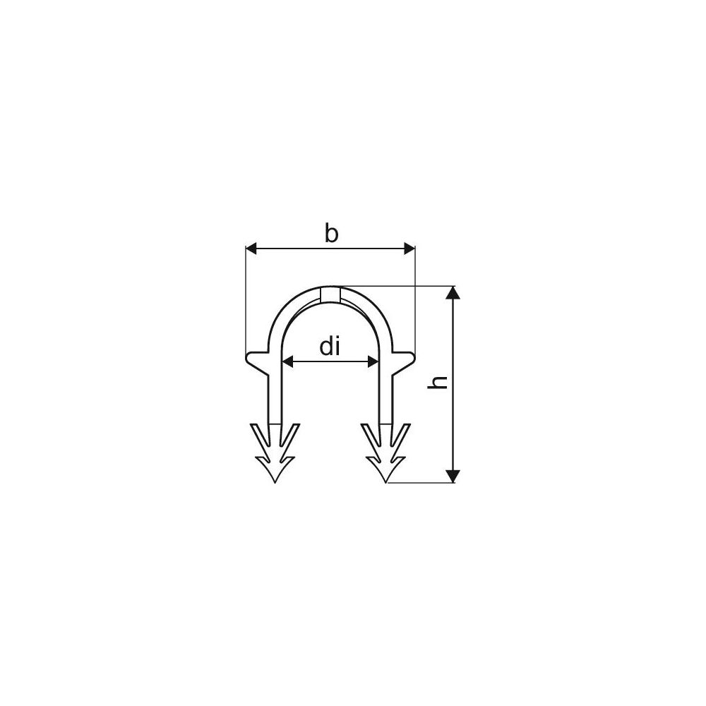 Uponor Tacker-Nadel, 14-20mm, H 40mm, 1086529... UPONOR-1086529 4021598134751 (Abb. 3)