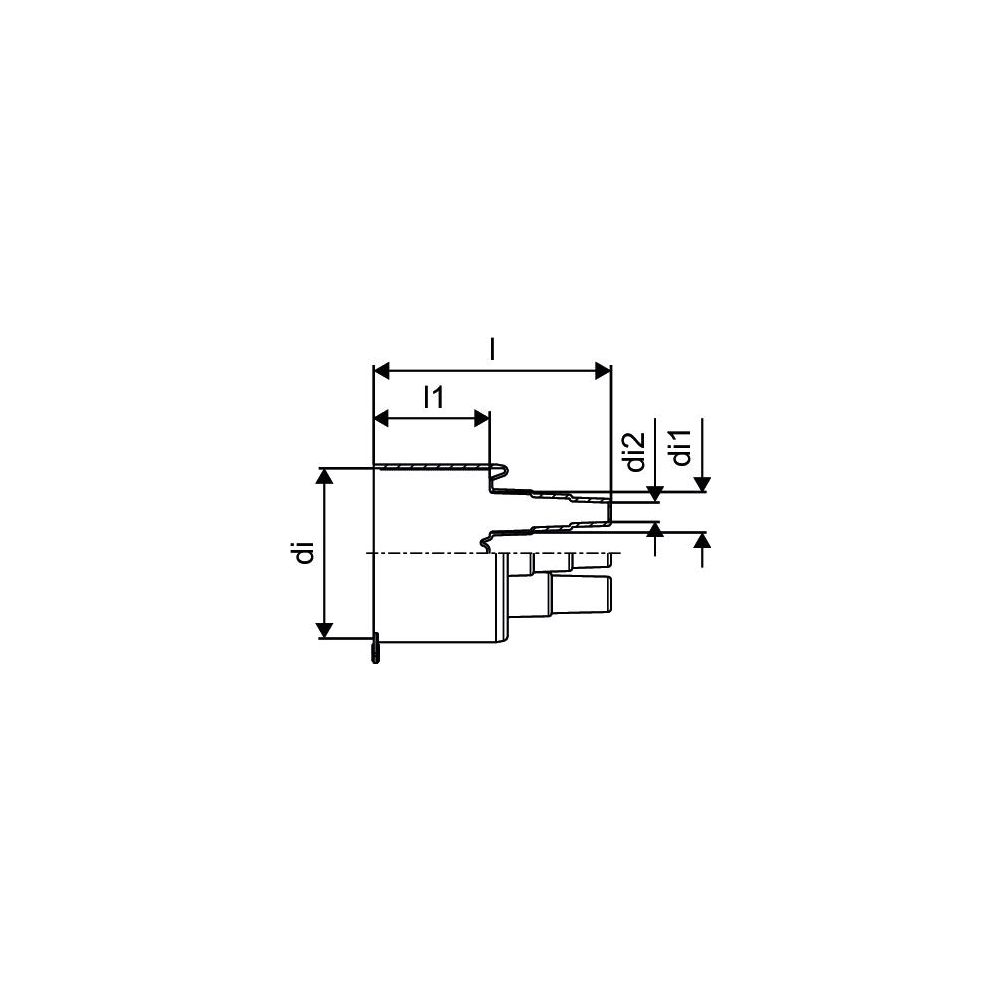 Uponor Ecoflex Gummi-Endkappe Quattro 18-32mm plus 25-32mm, Mantel 175mm... UPONOR-1018306 6414905257911 (Abb. 3)