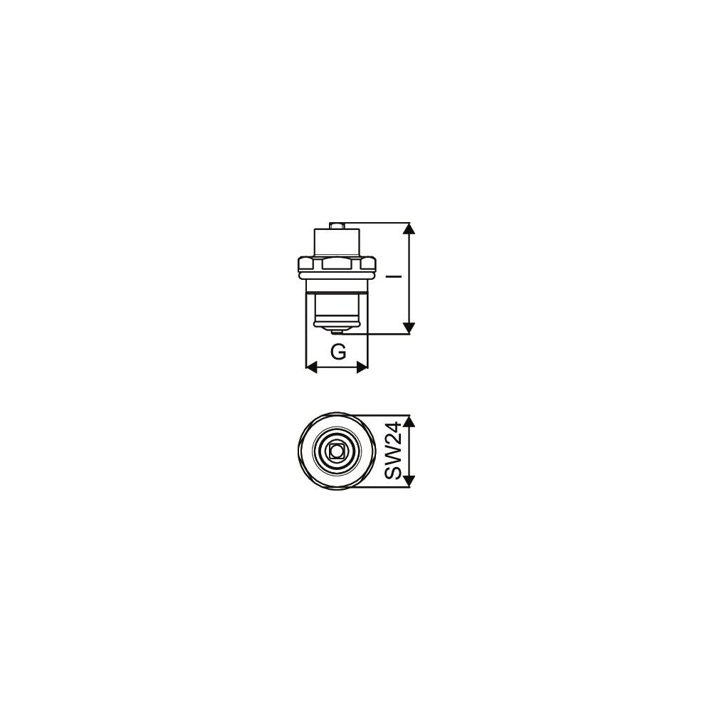 Uponor Vario S-Verteiler Kappenventil LS, 1088056... UPONOR-1088056 6414905236183 (Abb. 2)