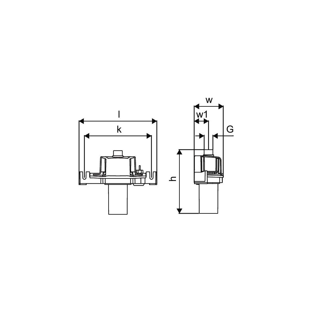 Uponor Smatrix Aqua Plus Abwasserbauteil, DN 40, 1088328... UPONOR-1088328 6414905238101 (Abb. 3)