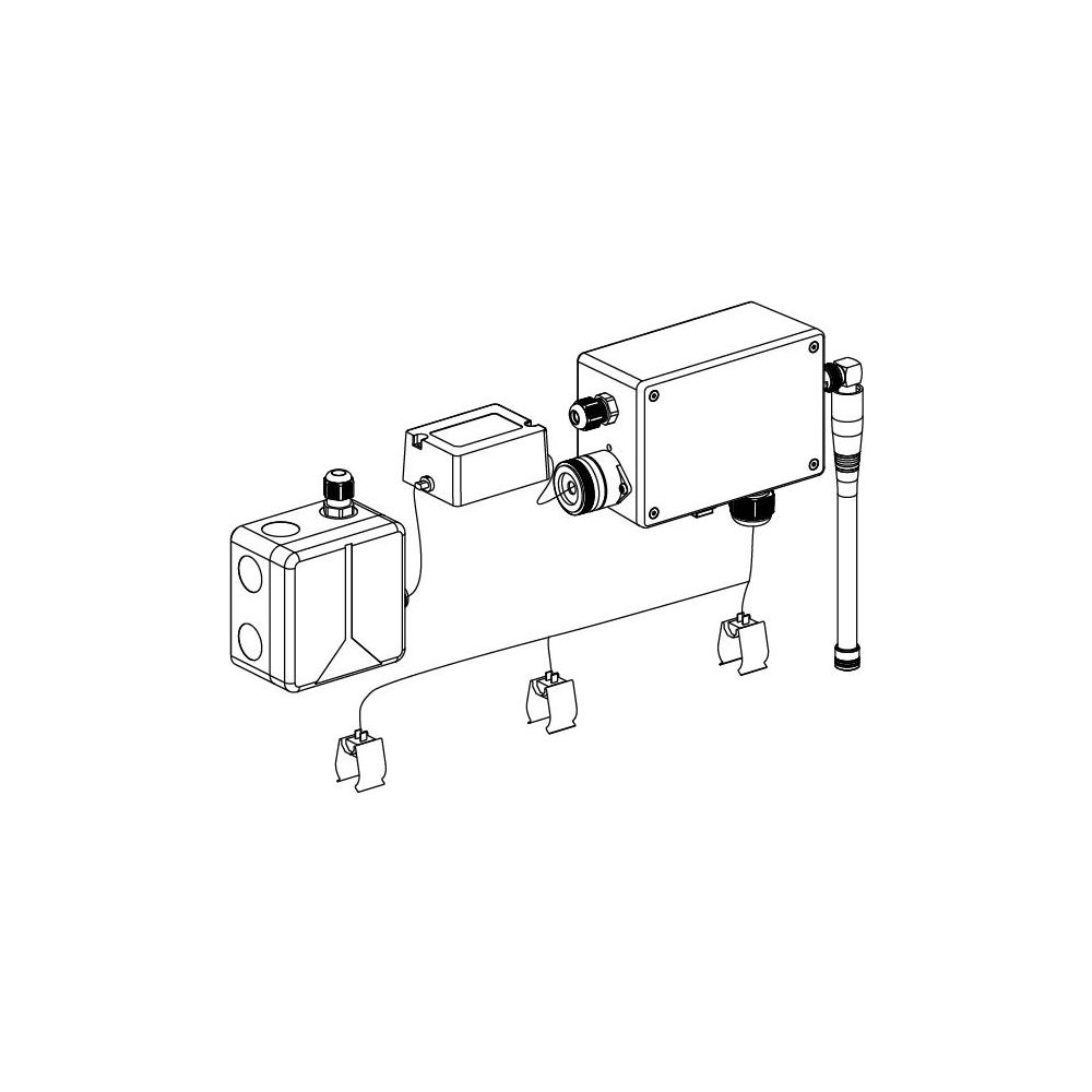Uponor Smatrix Aqua Plus Steuergerät S, 1088457... UPONOR-1088457 6414905238200 (Abb. 2)