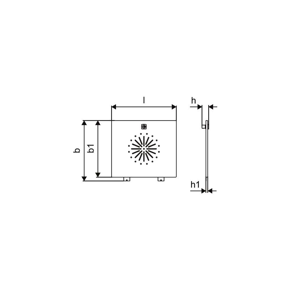 Uponor Aqua Plus Entwässerungsklappe A, 320x280mm, 1088756... UPONOR-1088756 6414905242368 (Abb. 3)