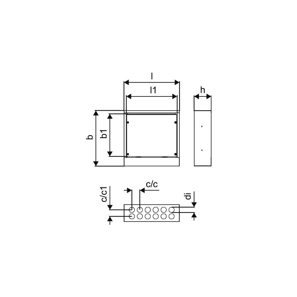 Uponor Aqua Plus Verteilerschrank FS B, 550x500x118mm... UPONOR-1088758 6414905242382 (Abb. 3)