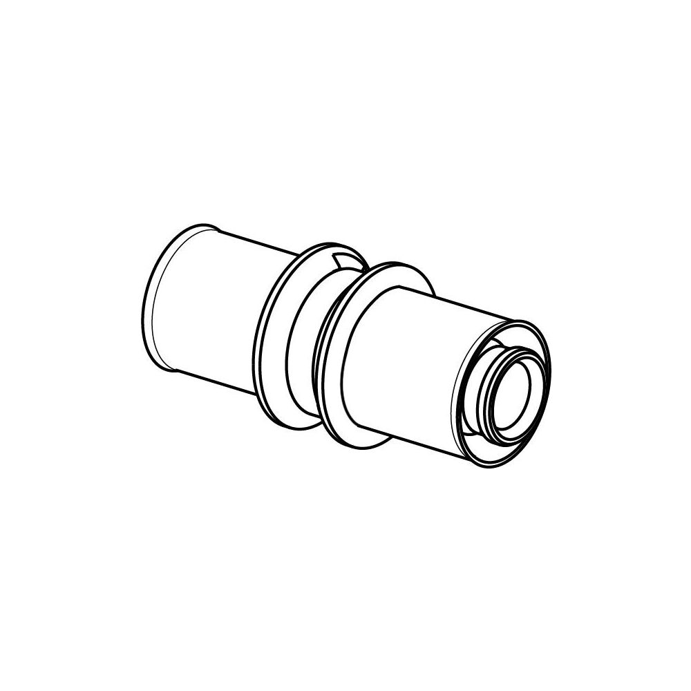 Uponor Smart Presskupplung, 16x1,8/2,0-16x1,8/2,0mm... UPONOR-1089647 6414905215744 (Abb. 2)