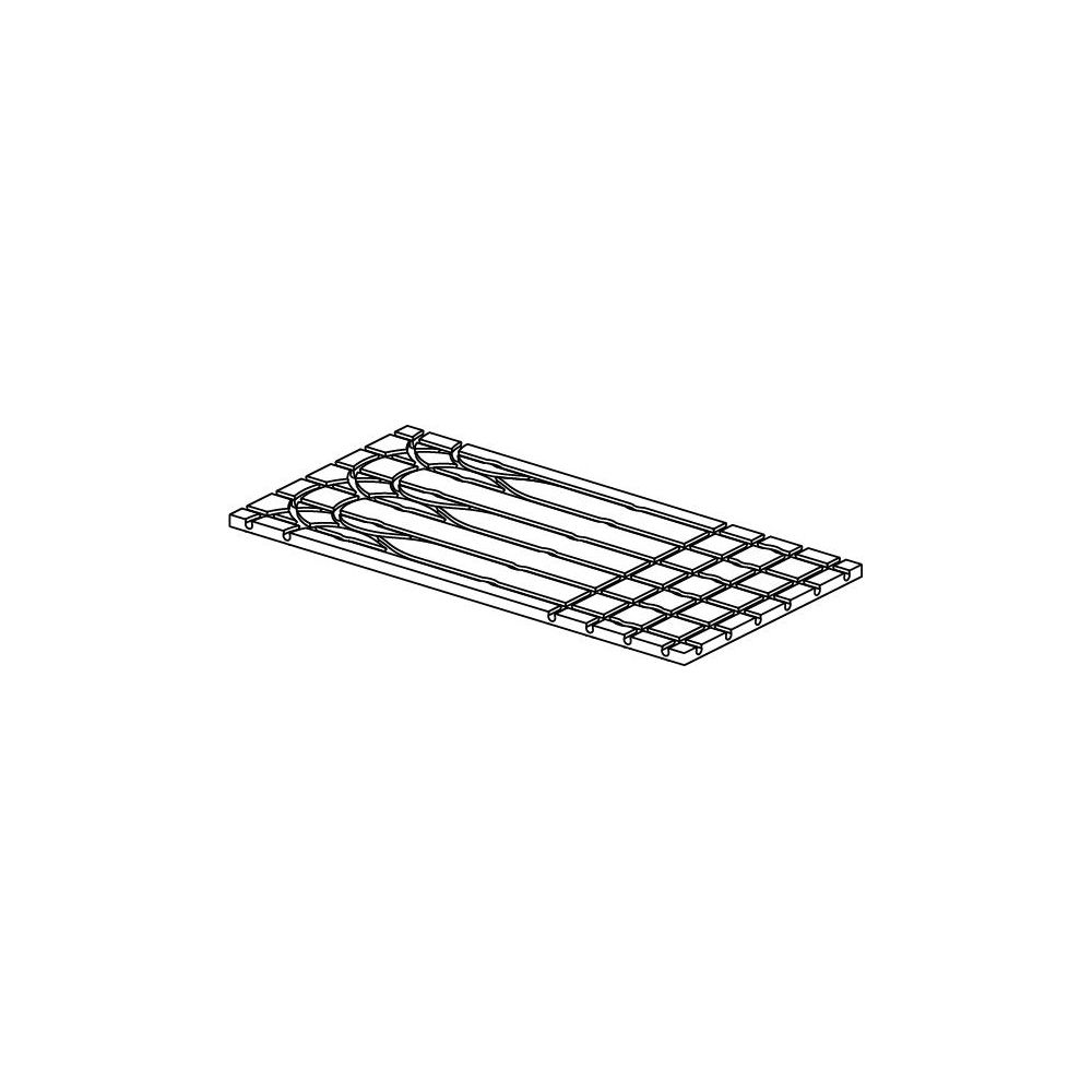 Uponor Vario Heat Protect Rohrführungsplatte 27mm... UPONOR-1090044 6414905222117 (Abb. 2)