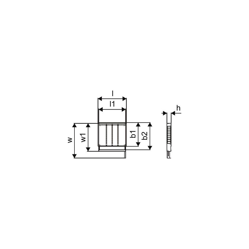 Uponor Vario Verteilerschrank IW, 850x730x110mm... UPONOR-1093493 6414905229895 (Abb. 3)
