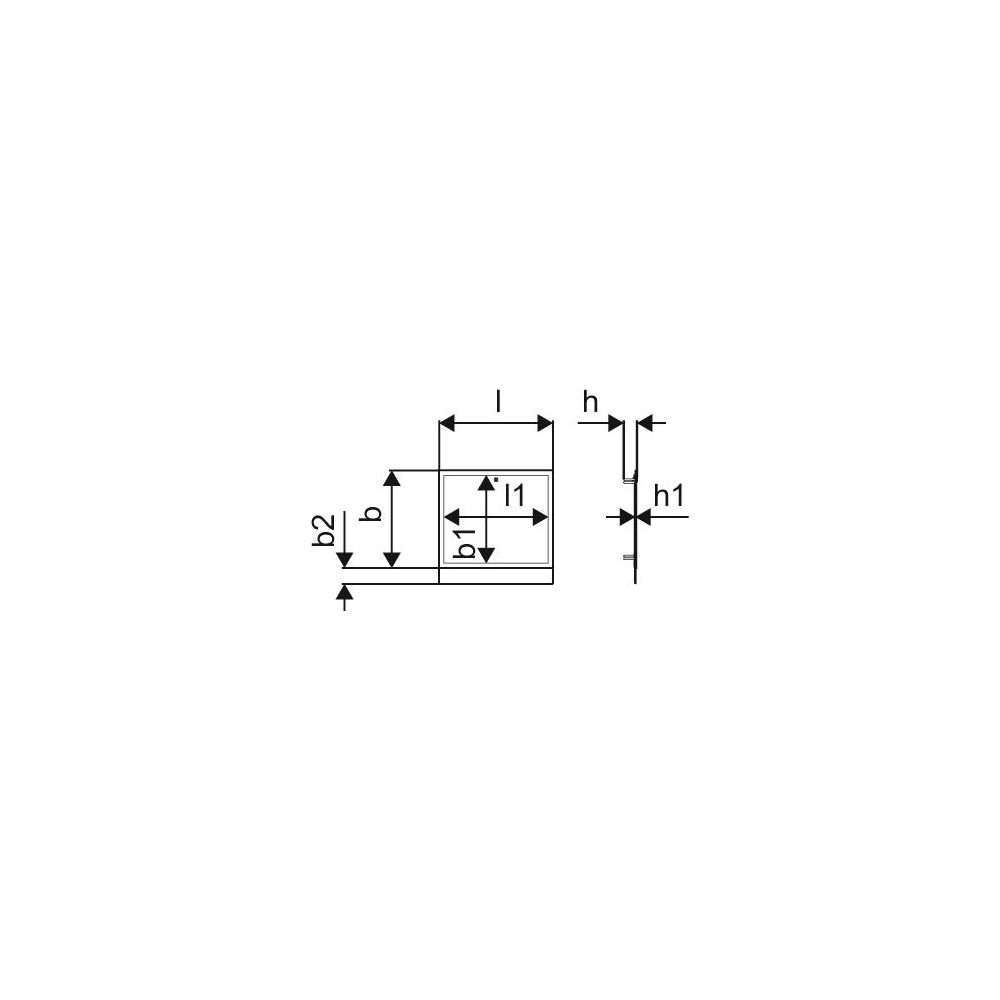 Uponor Vario Schrank Rahmen/Tür IW S, 850x730mm... UPONOR-1093542 6414905230198 (Abb. 3)