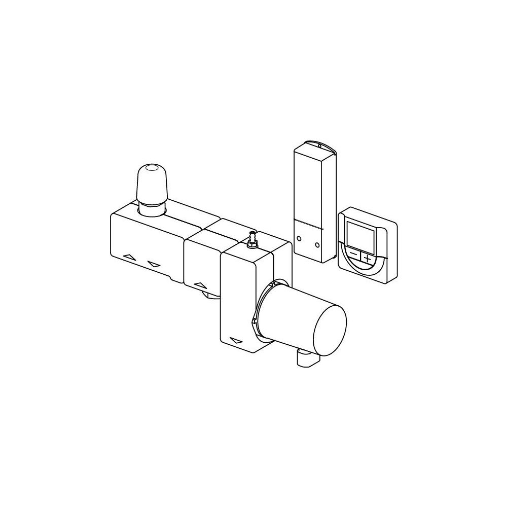 Uponor Fluvia T Pumpengruppe, Push-12 WL-G, 1095130... UPONOR-1095130 6414905428632 (Abb. 2)