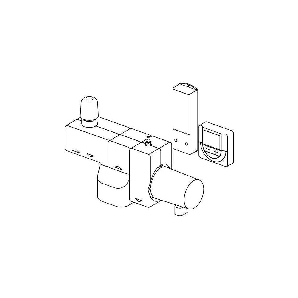 Uponor Fluvia T Pumpengruppe, Push-12 CH-G, 1095131... UPONOR-1095131 6414905428649 (Abb. 2)