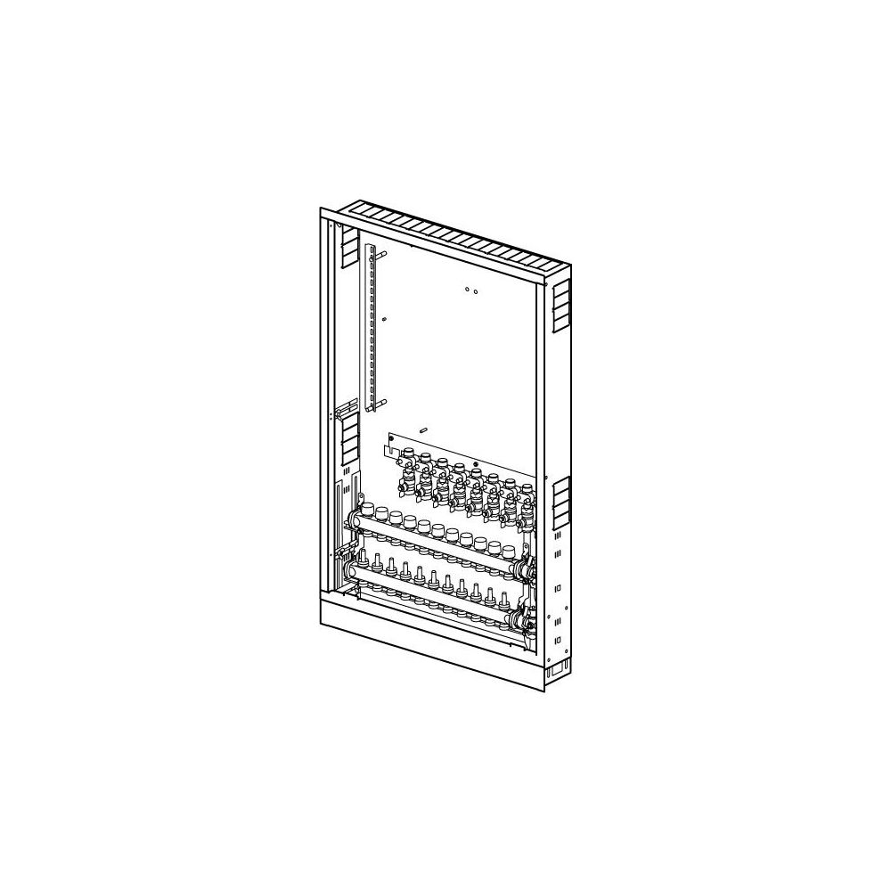 Uponor Combi Port E-Pro UP mit Vario S IW, 1200x750x150mm, 11HMV plus 9BV... UPONOR-1095680 6414905478767 (Abb. 2)