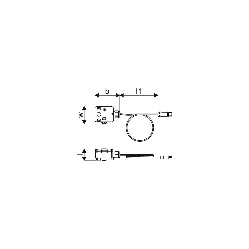 Uponor Combi Port E-Pro Temperaturfühler LIYY, 2x0,25 0,5m... UPONOR-1097087 6414905484256 (Abb. 3)