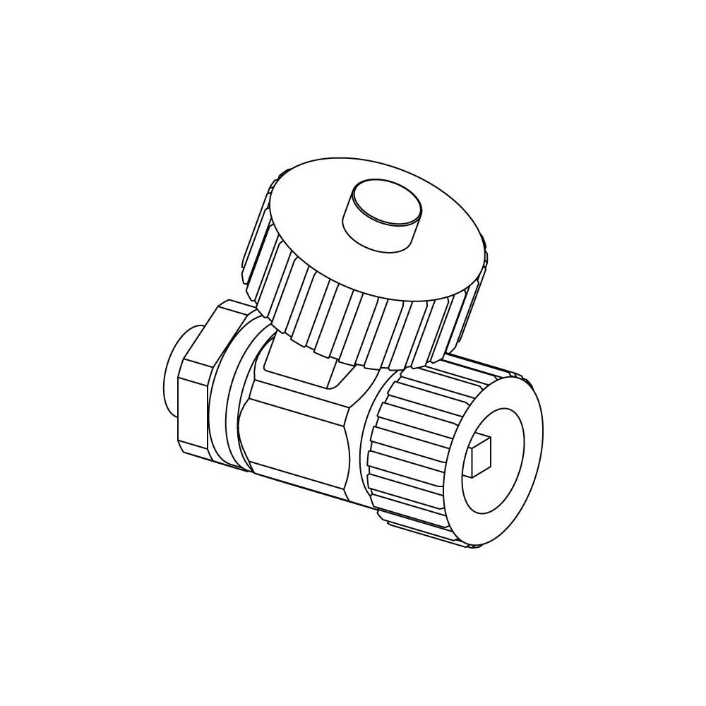 Uponor Combi Port Gen Entleerungsventil, G 1/2" , 1116200... UPONOR-1116200 6414900475259 (Abb. 2)