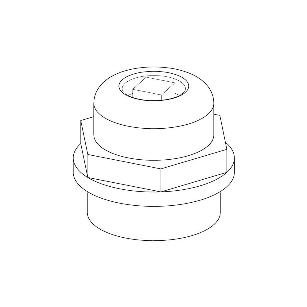 Uponor Combi Port Gen Entlüftungsventil G 1/2" , 1116212... UPONOR-1116212 6414900475266 (Abb. 2)