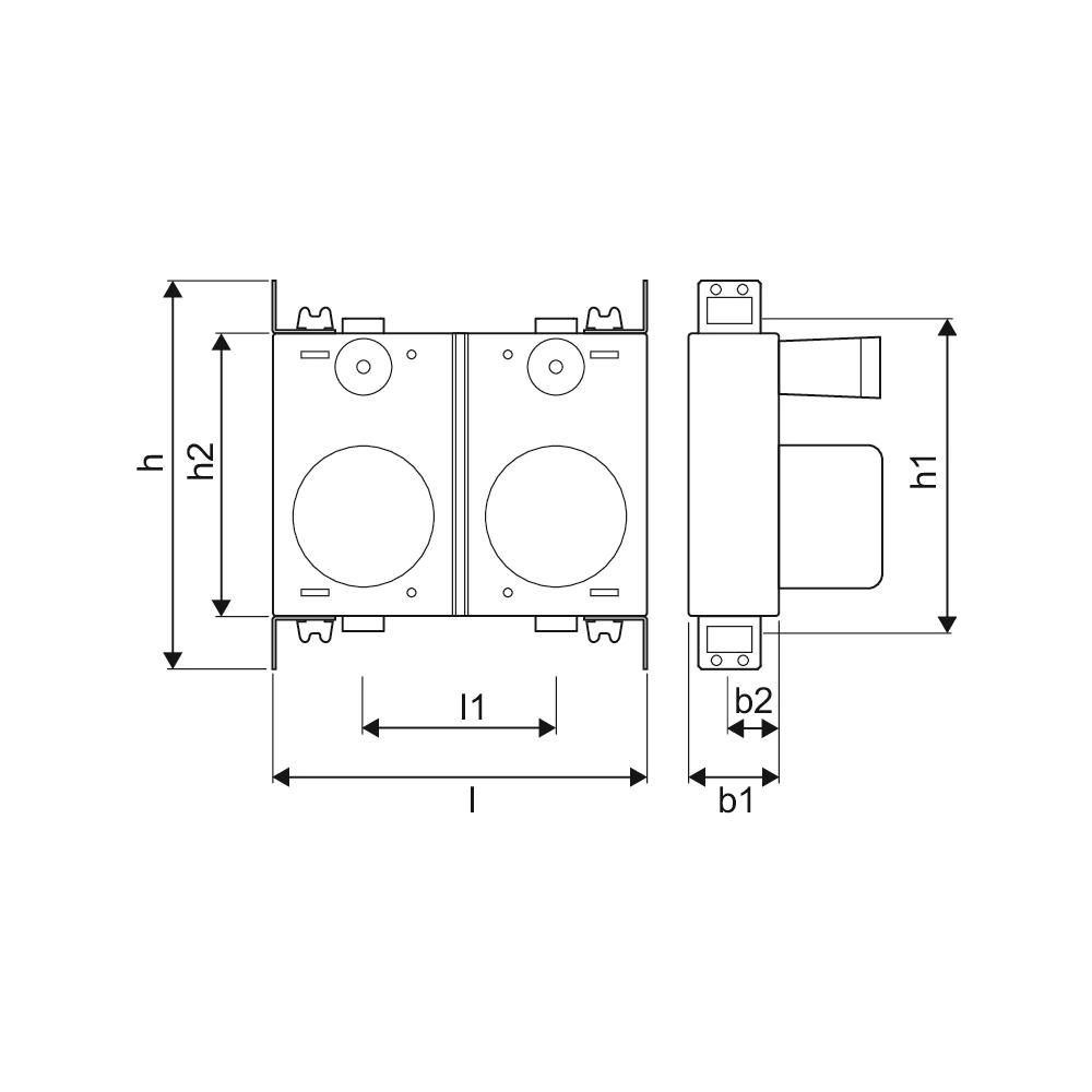 Uponor S-Press Plus Wasserzählerbox, G 2", Coax DN 3/4"... UPONOR-1119324 6414905560080 (Abb. 3)