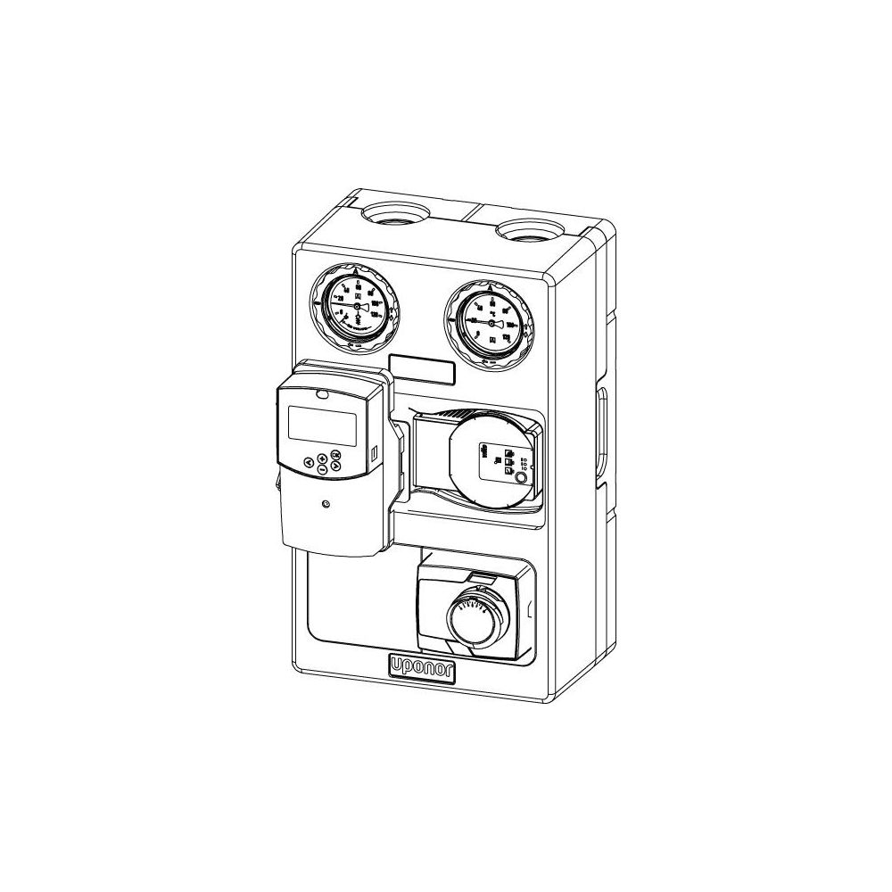 Uponor Fluvia Move Pumpengruppe CPG-15-C-W, 1119445... UPONOR-1119445 6414905650385 (Abb. 2)