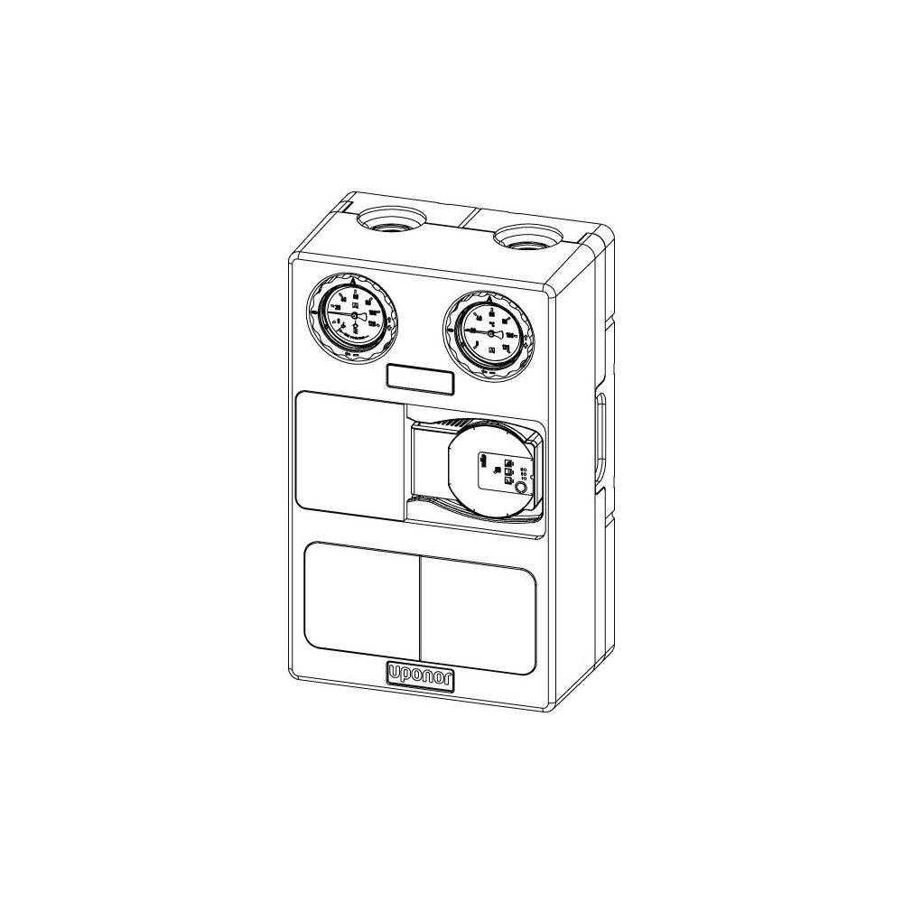 Uponor Fluvia Pumpengruppe CPG-15-D-W, 1119448... UPONOR-1119448 6414905650422 (Abb. 2)