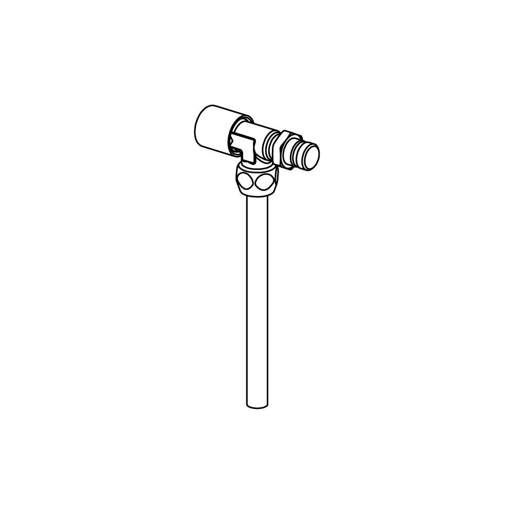 Uponor S-Press Plus Probeentnahmeventil DN 8, 1119848... UPONOR-1119848 6414905629077 (Abb. 2)