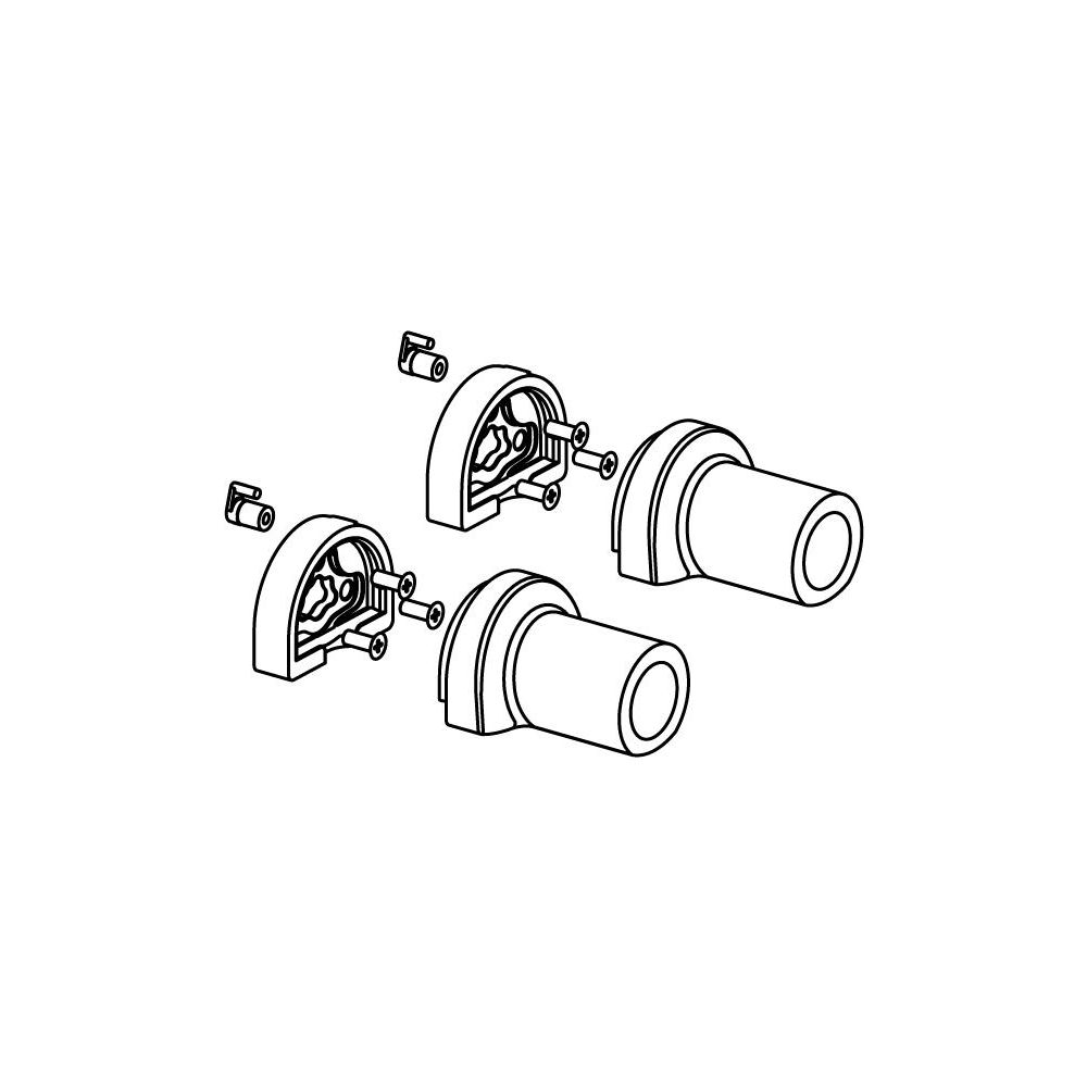 Uponor S-Press Plus Schallset Wandscheiben 16x20mm, 2 Stück... UPONOR-1121193 6414905641529 (Abb. 2)