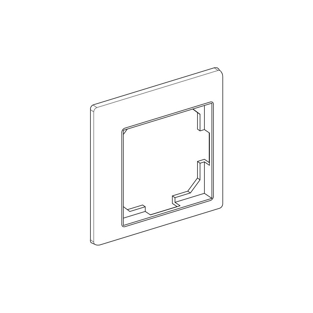 Uponor Smatrix Base Wandrahmen T-141 , Verkehrsweiß, RAL 9016... UPONOR-1122237 6414905665136 (Abb. 2)