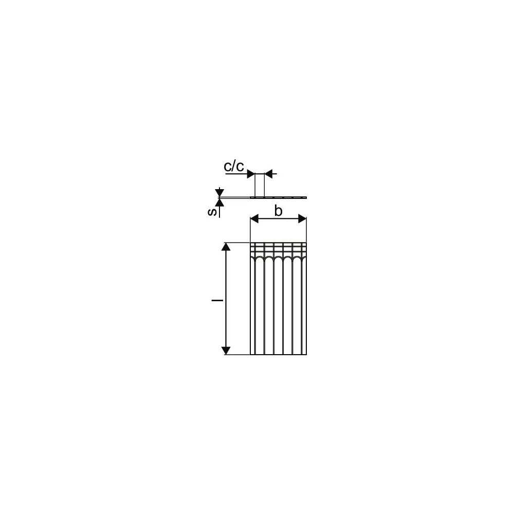 Uponor Siccus Mini Panel 1200x600x15mm, 1122381... UPONOR-1122381 6414905669325 (Abb. 3)