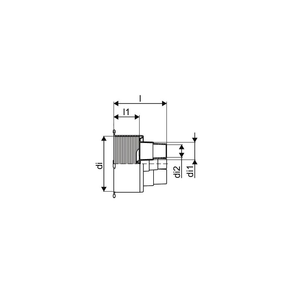 Uponor Ecoflex Gummi-Endkappe Quattro 32-50mm plus 50-63mm, Mantel 200mm... UPONOR-1137496 6414900368452 (Abb. 3)