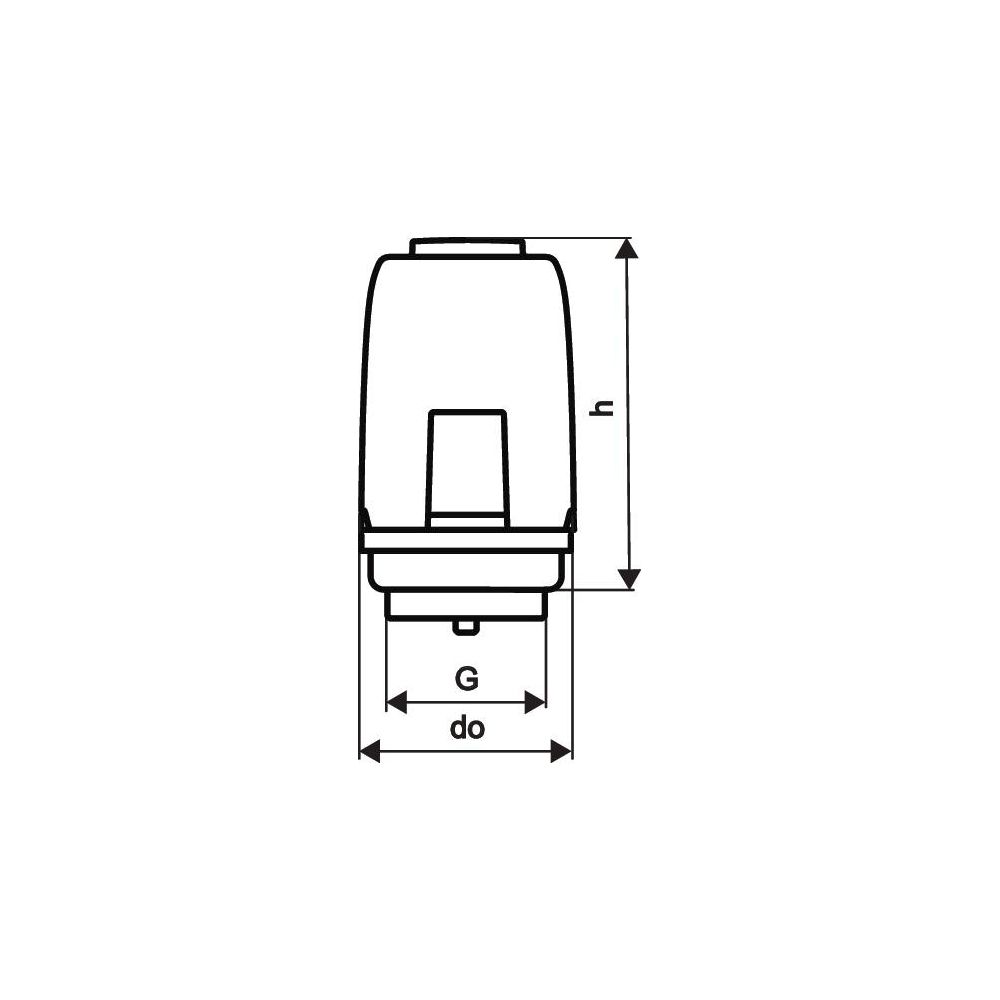 Uponor Vario Stellantrieb Retrofit NC FT 230V 1W IP54... UPONOR-1141680 6414900383806 (Abb. 3)