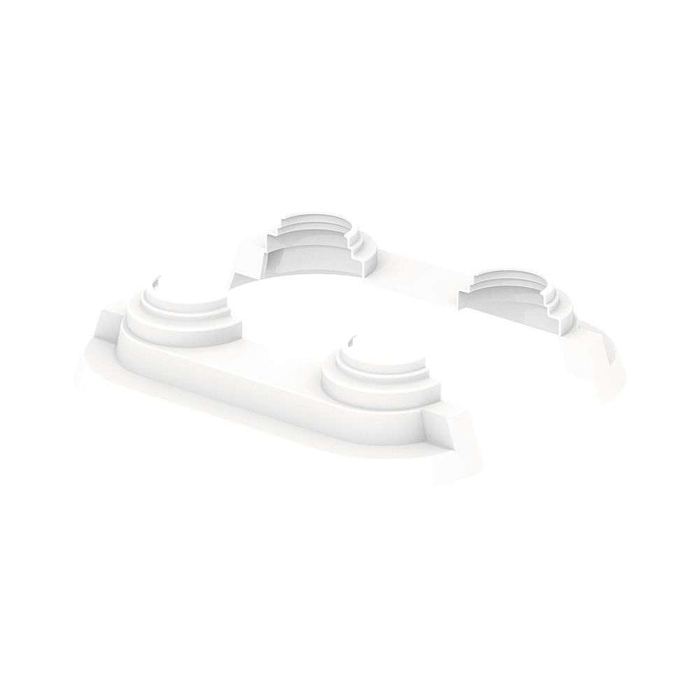 Uponor Smart Radi Stufen-Doppelrosette 14-20 white double... UPONOR-1011373 4021598010512 (Abb. 1)
