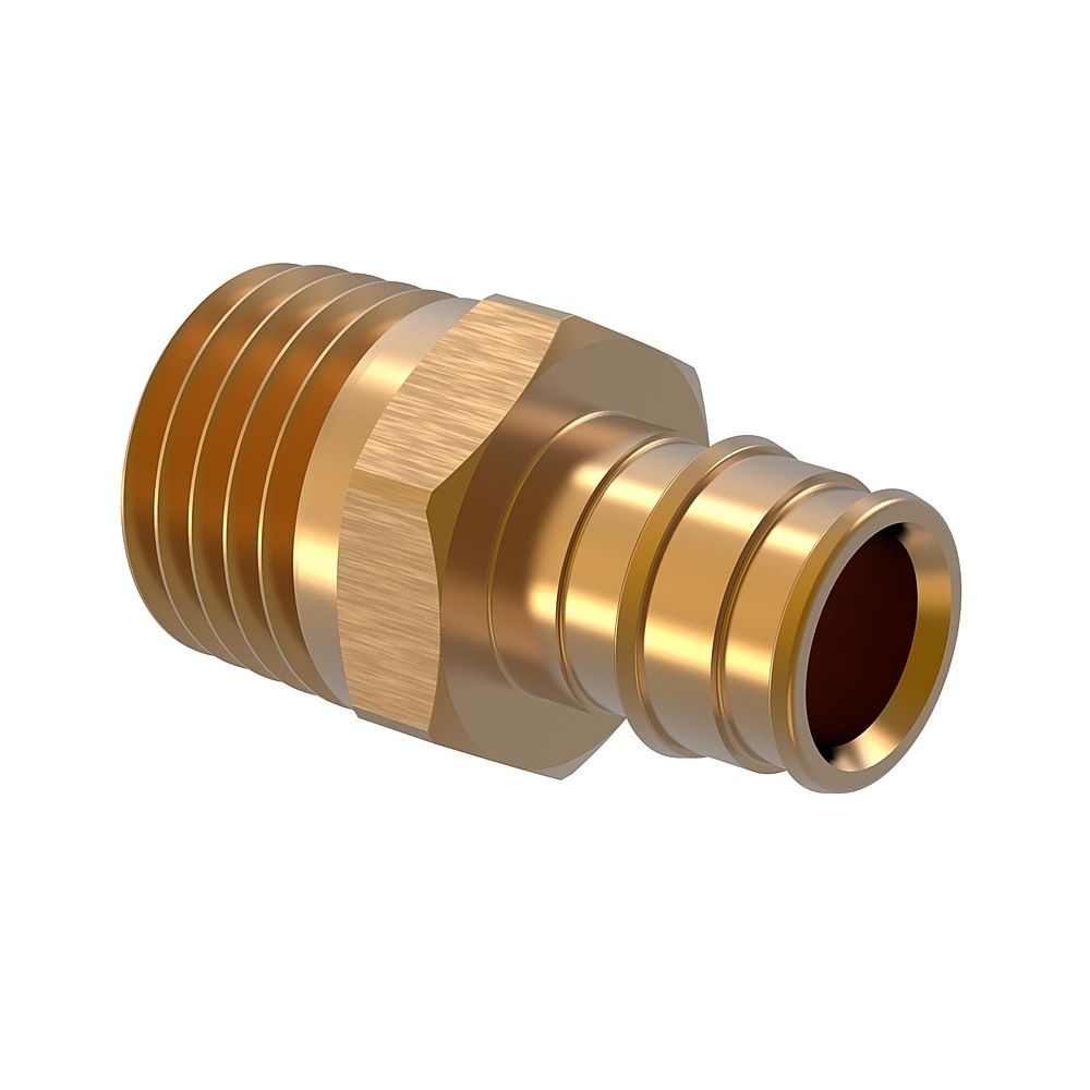 Uponor Q&E Übergangsnippel PL 20-R3/4"MT... UPONOR-1023006 7331541106764 (Abb. 1)