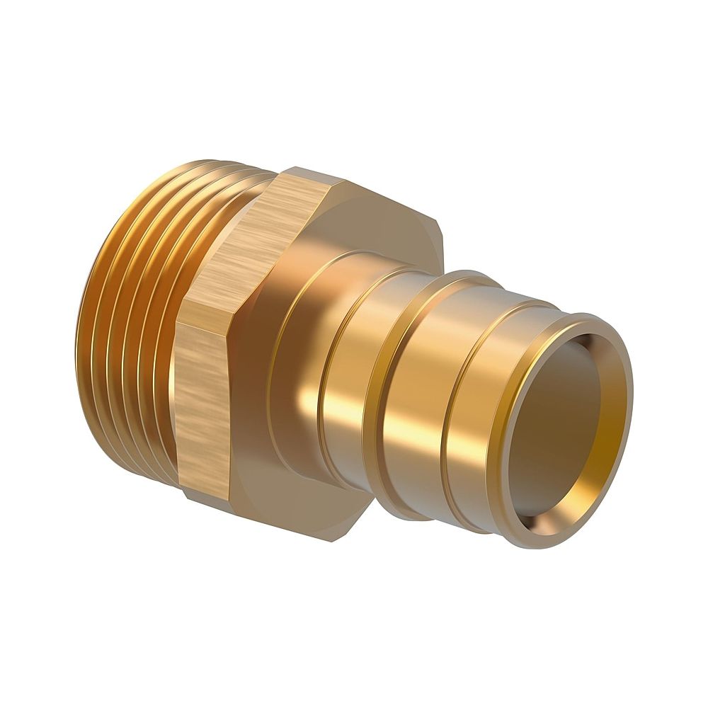 Uponor Q&E Übergangsnippel PL 25-G1"MT... UPONOR-1047863 4021598117389 (Abb. 1)