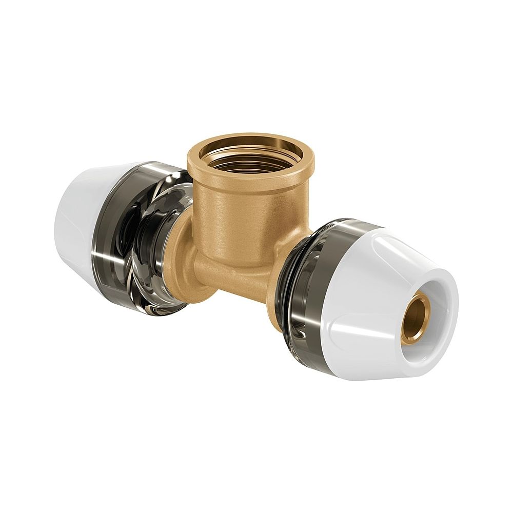 Uponor RTM T-Stück mit Innengewinde 20-Rp1/2"FT-20... UPONOR-1048588 4021598116566 (Abb. 1)