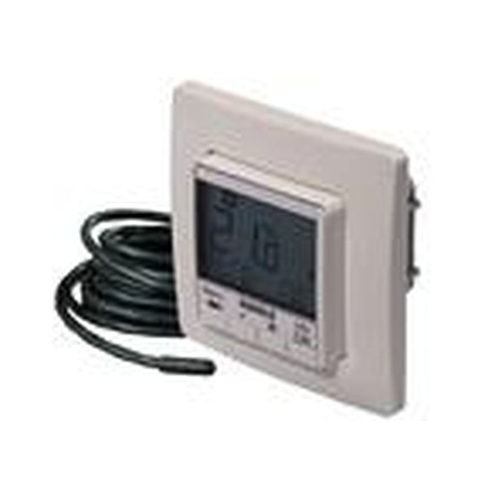 Uponor Comfort E Unterputz-Thermostat digital programmierbar flush Set T-87IF 230V... UPONOR-1088706 6414905213054 (Abb. 1)