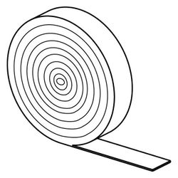 Uponor Randdämmstreifen Multi mit Klebefolie, 150x10mm, Polyethylen nach DIN 18560... UPONOR-1000080 4021598024366 (Abb. 1)