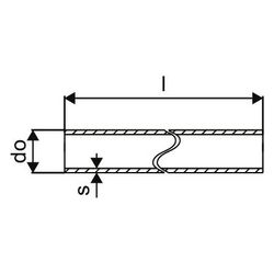 Uponor Radi Pipe Rohr natur PN 6 S, 32x2,9mm, 6m, 1001222... UPONOR-1001222 7321500044893 (Abb. 1)