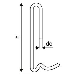 Uponor Contec Aufzugsträger 4mm, 150mm Einbauhöhe des Trägers... UPONOR-1005382 4021598026964 (Abb. 1)