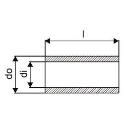 Uponor Ecoflex Faserzementrohr DWD 200mm, 1007372... UPONOR-1007372 4021598100930 (Abb. 1)